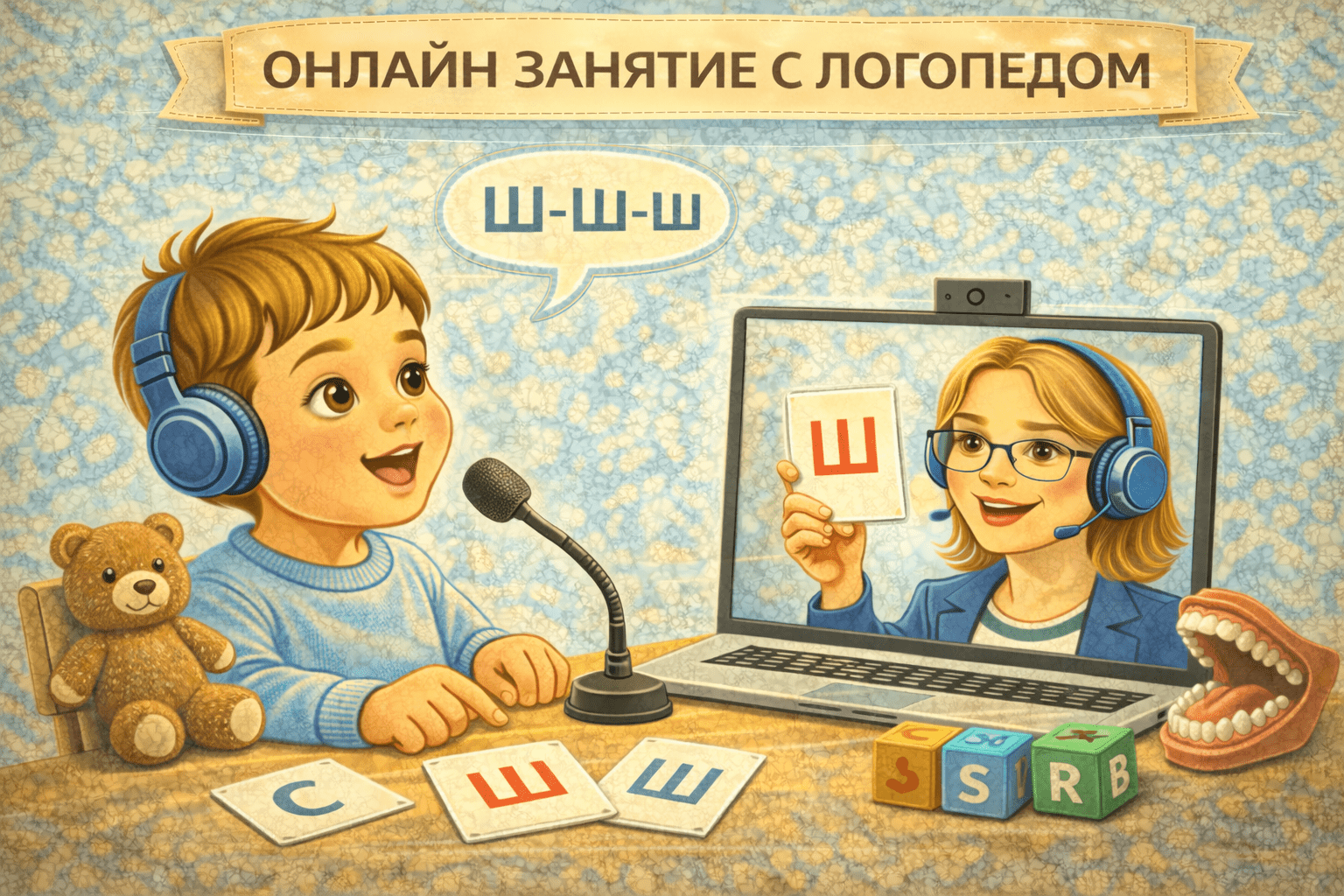 занятия с логопедом онлайн для детей