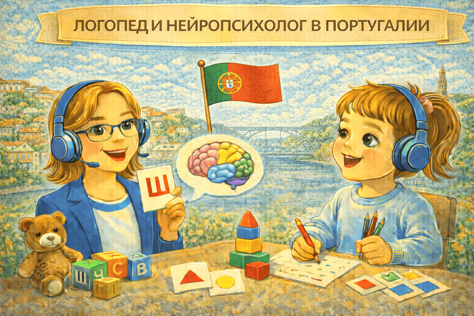 Логопед и нейропсихолог в Португалии