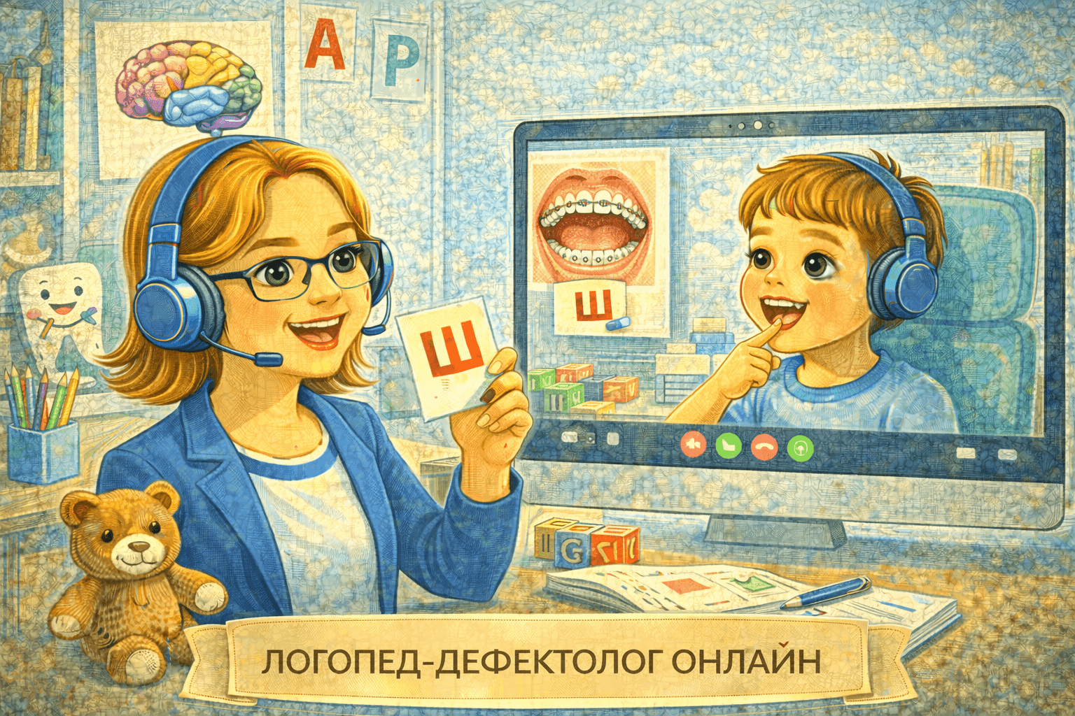 Логопед дефектолог онлайн