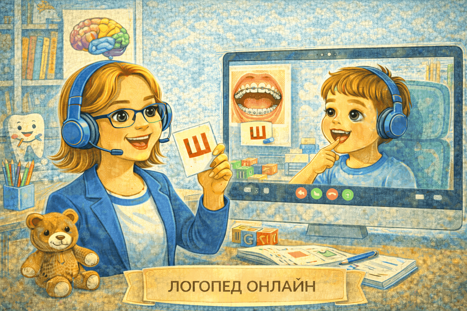 Логопед онлайн