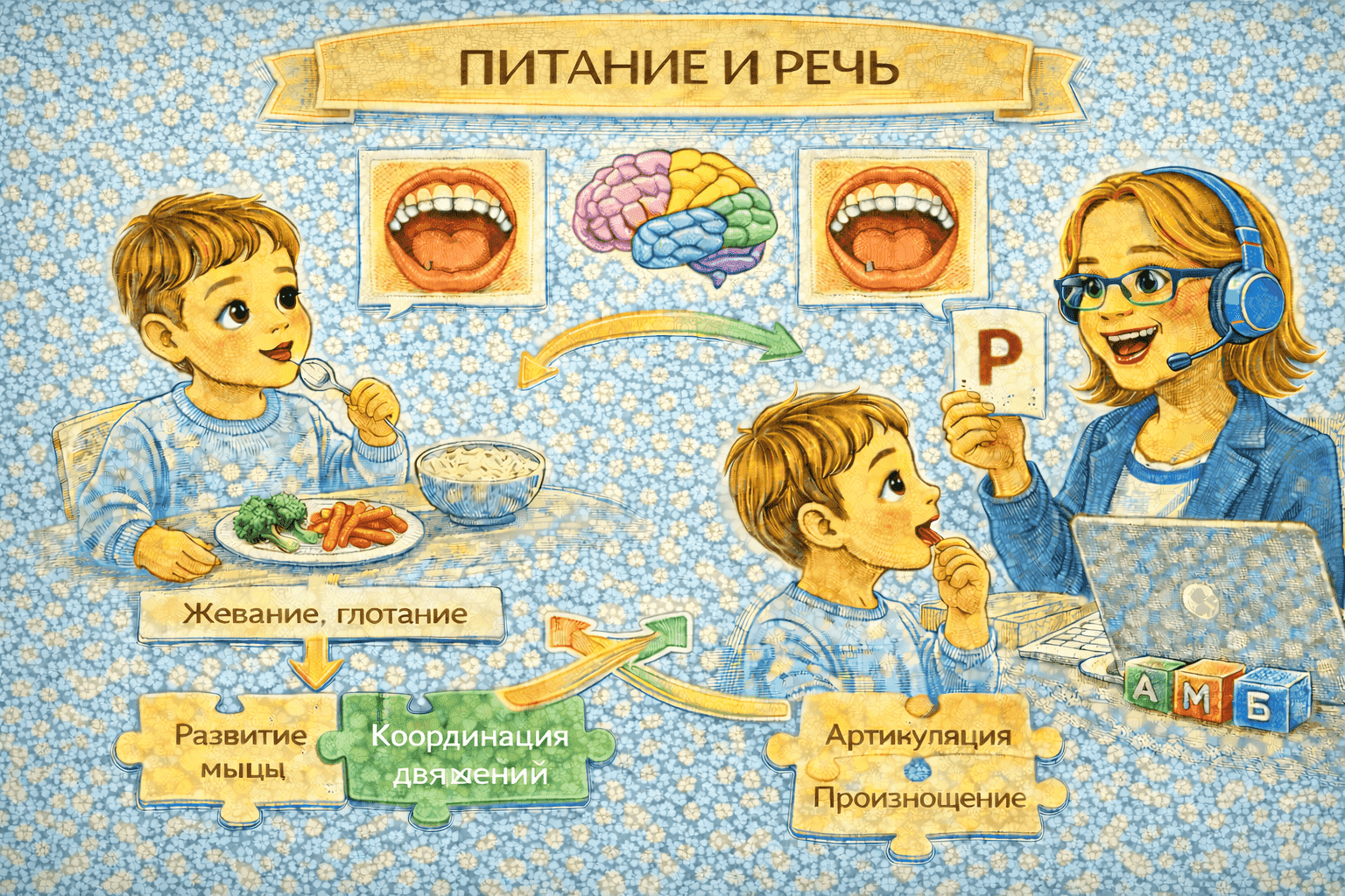 Питание и речь